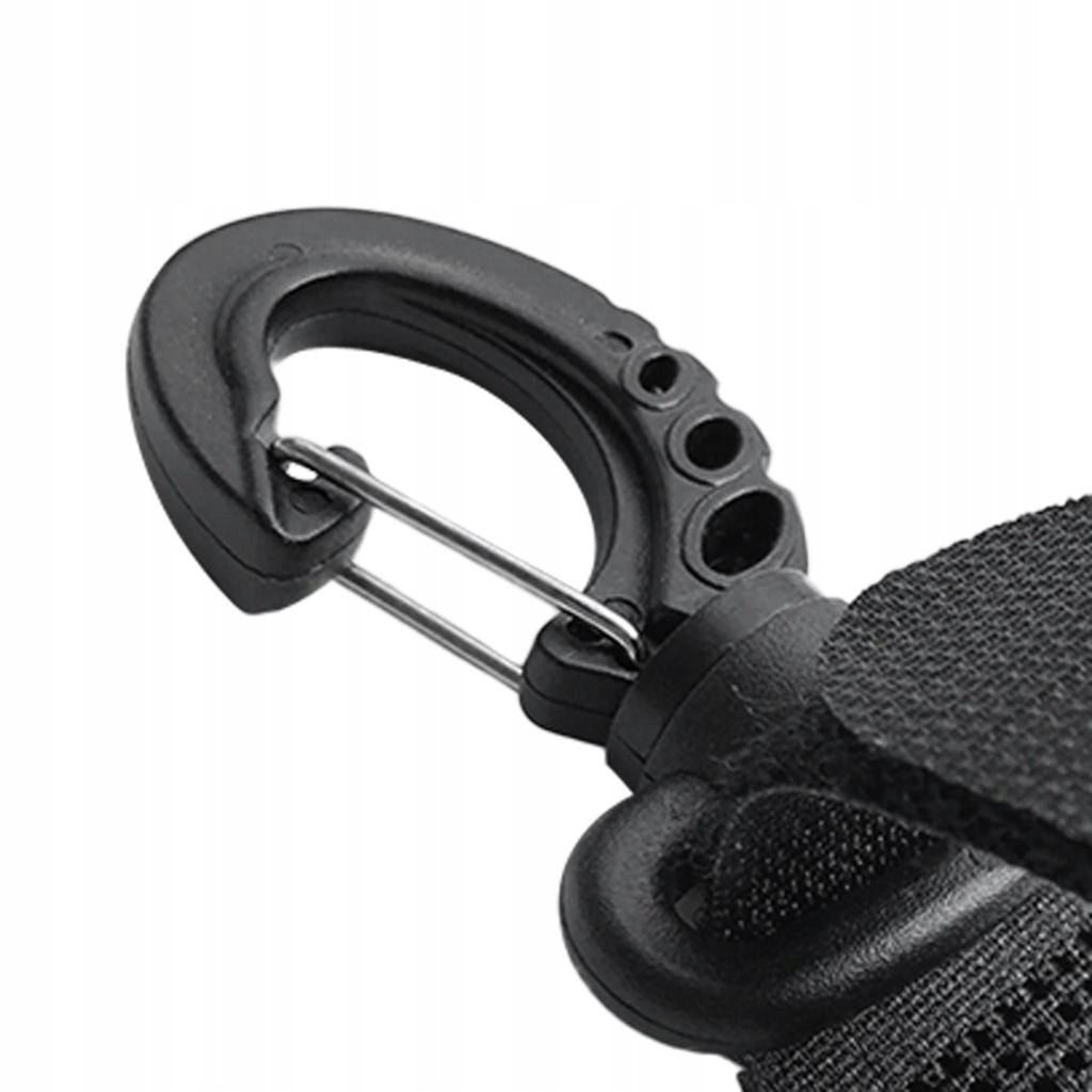 2pcs No Drilling Canoe Kayak Paddle Holder Paddle Clip Dinghy Boating Black Material other