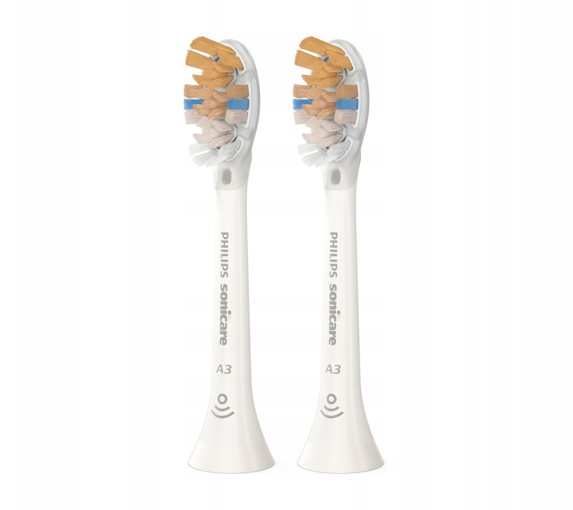2pcs Philips Sonicare A3 Premium All-in-One Brush Tips HX9092