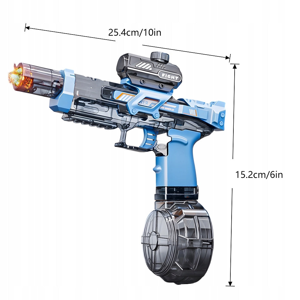 2pcs Pistol Water Rifle Electric Vending Machine Toy For Kids With Led Kid's age 3＋ years