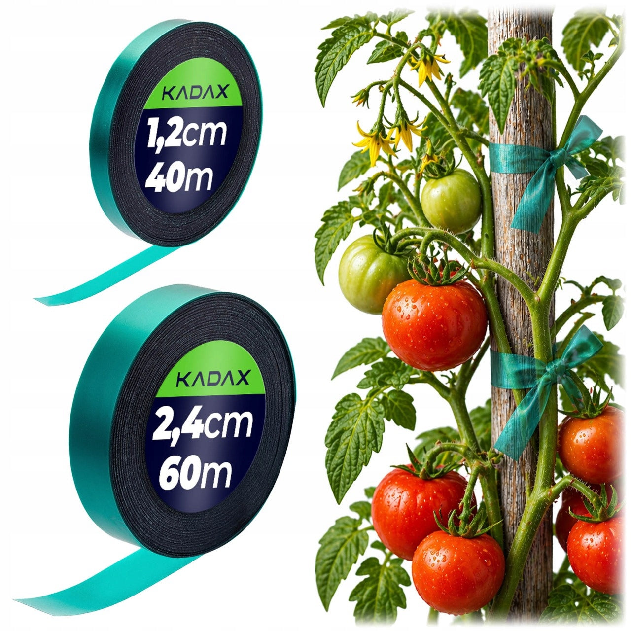 2pcs TAPE 40m 60m FOR TYING PLANTS TREE BUSHES GARDENING STRONG