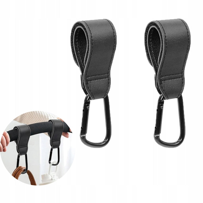 2pcs UNIVERSAL VELCRO BAG HOOK HOLDER Hooks