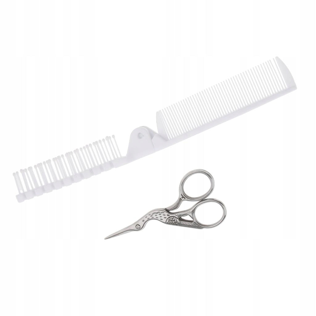 2pcs/set Professional Hair Styling Hair Comb Hair Cutting Scissors Brand no brand