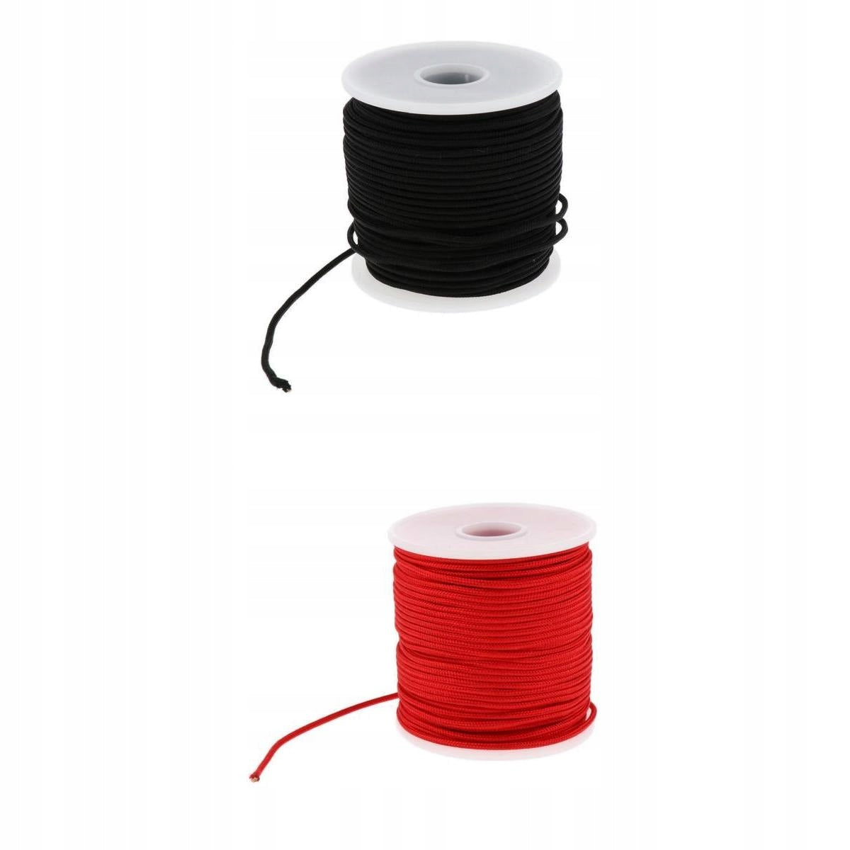 2x 2mm 50m Nylon Strand Paracordaa tie Rope Camping