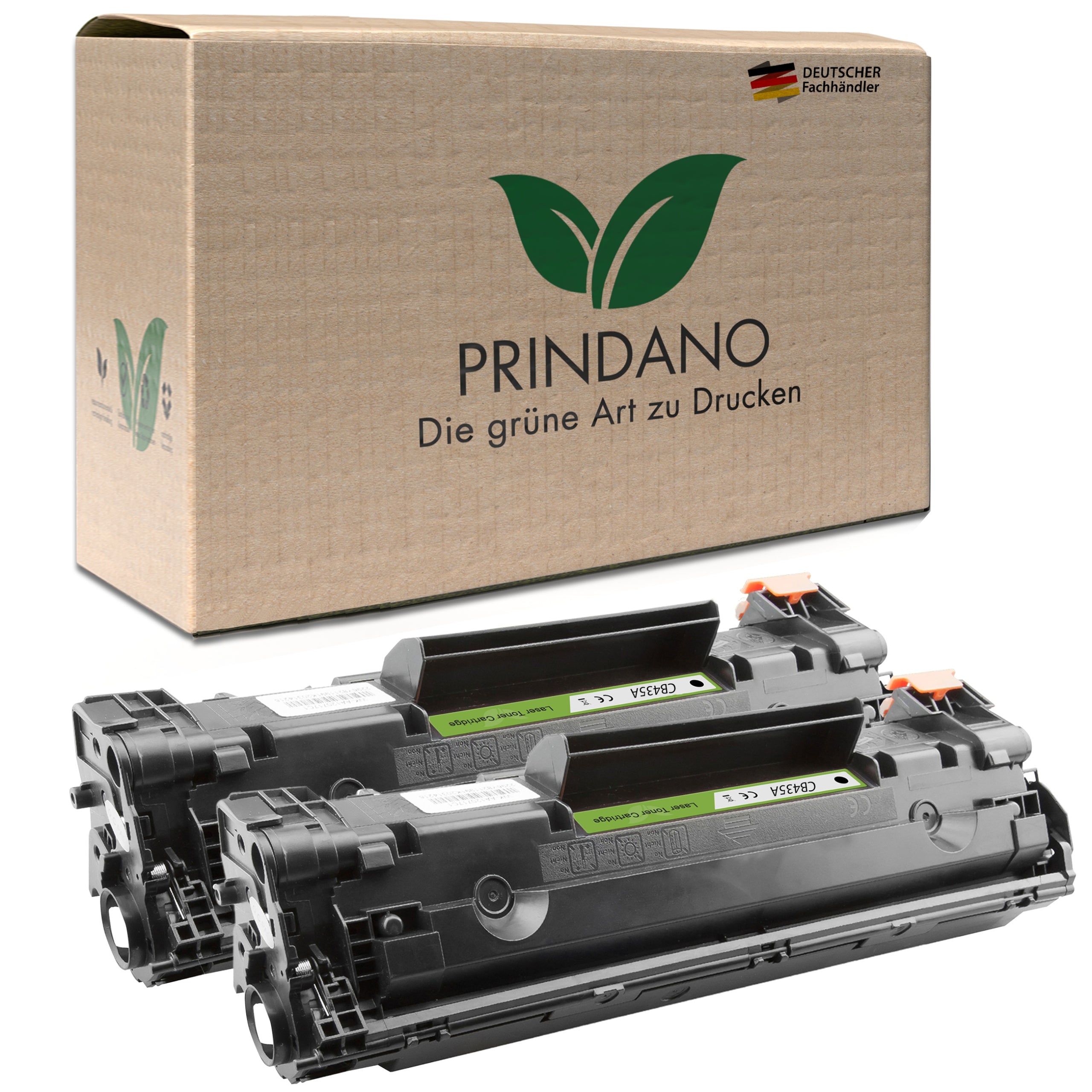 2x 35A CB435A XXL Toner for HP Laser Jet P1005 P1006 P1007 P1008 P1009