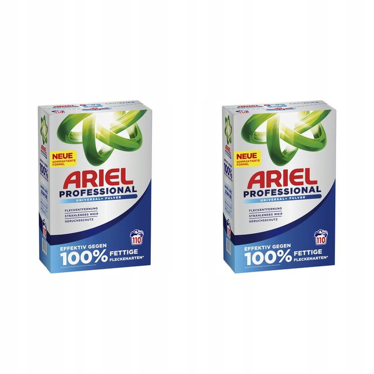 2x 6.05kg Ariel Professional Washing Powder Universal+, 110 Washes
