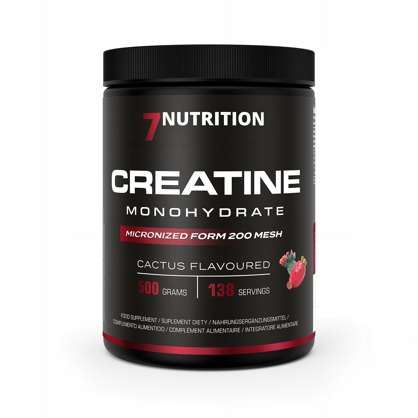 2x 7Nutrition Creatine Monohydrate Cactus 500g Cactus Strength Creatine Mono Expiration date not specified