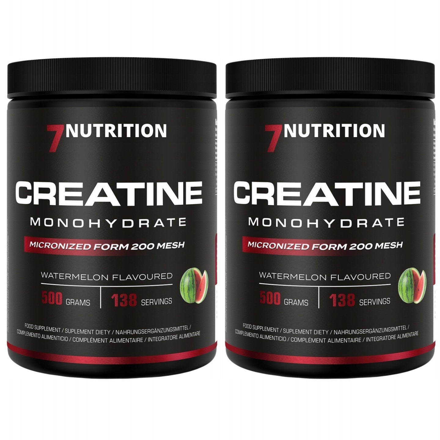 2x 7Nutrition Creatine Monohydrate Cactus 500g Cactus Strength Creatine Mono