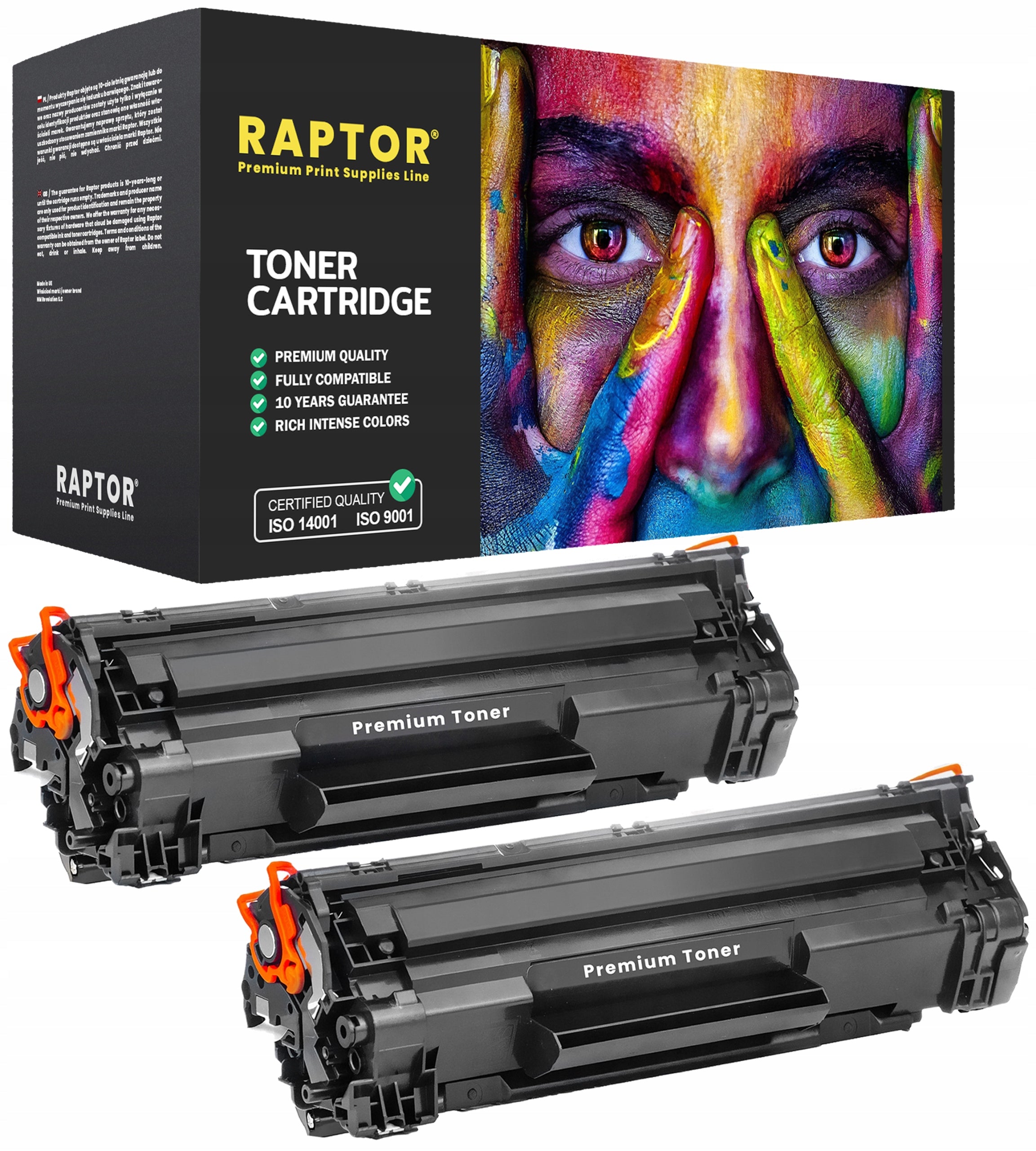 2x 85A CE285A XL TONER FOR HP LASERJET M1132 MFP P1102 P1102W M1134 PRINTER