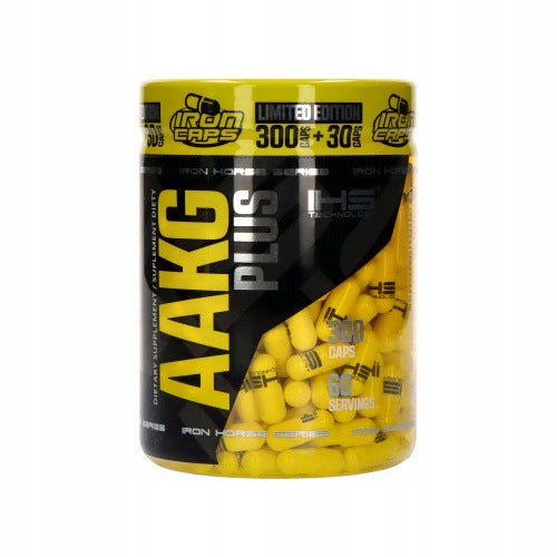 2x AAKG + Citrulline Booster Nitrogen Muscle Pump 300+30 IRON HORSE Expiration date at least six months from the date of purchase
