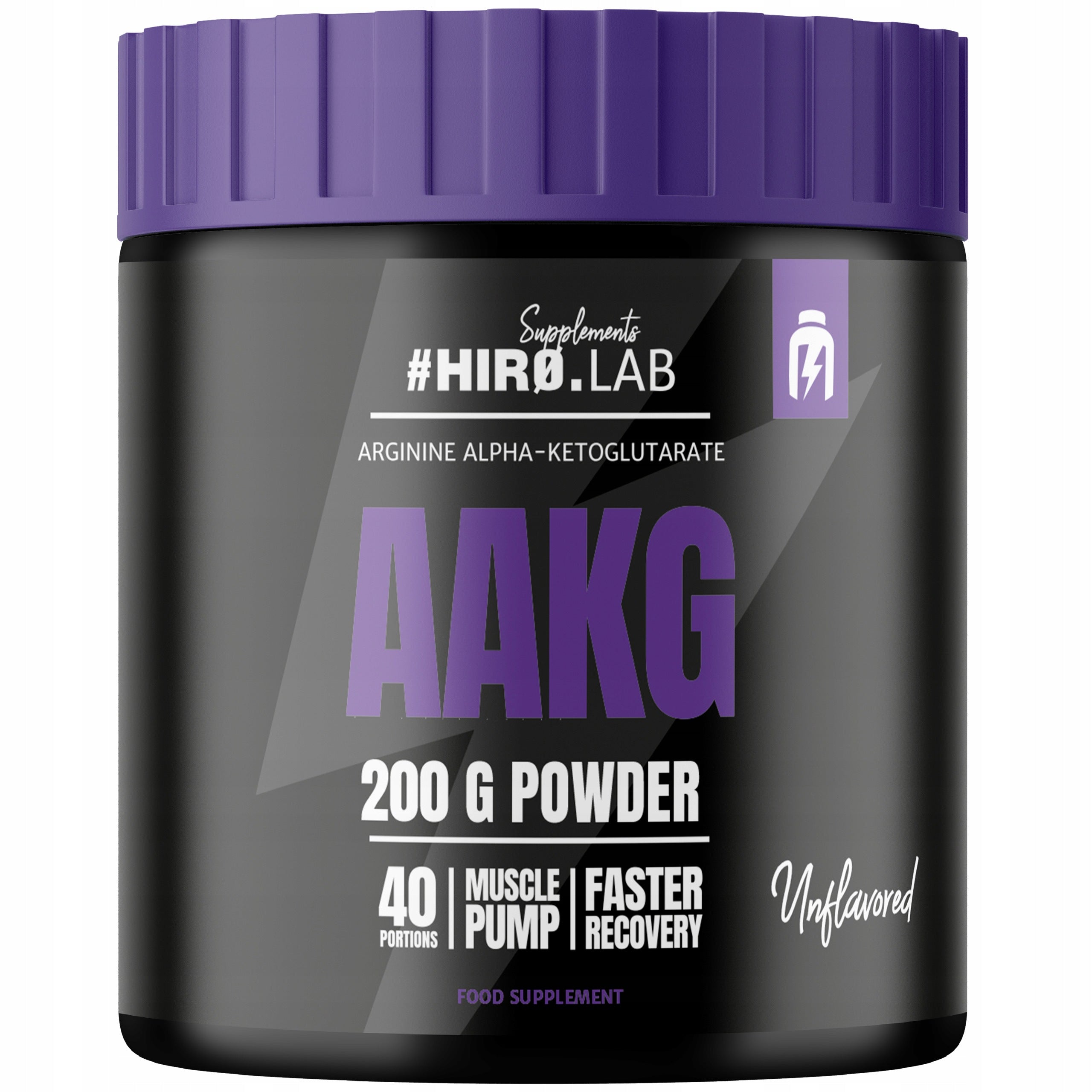2x AAKG Pre-Workout Pump Arginine 200 g Strong L-Arginine Natural Hi Brand HIRO.LAB