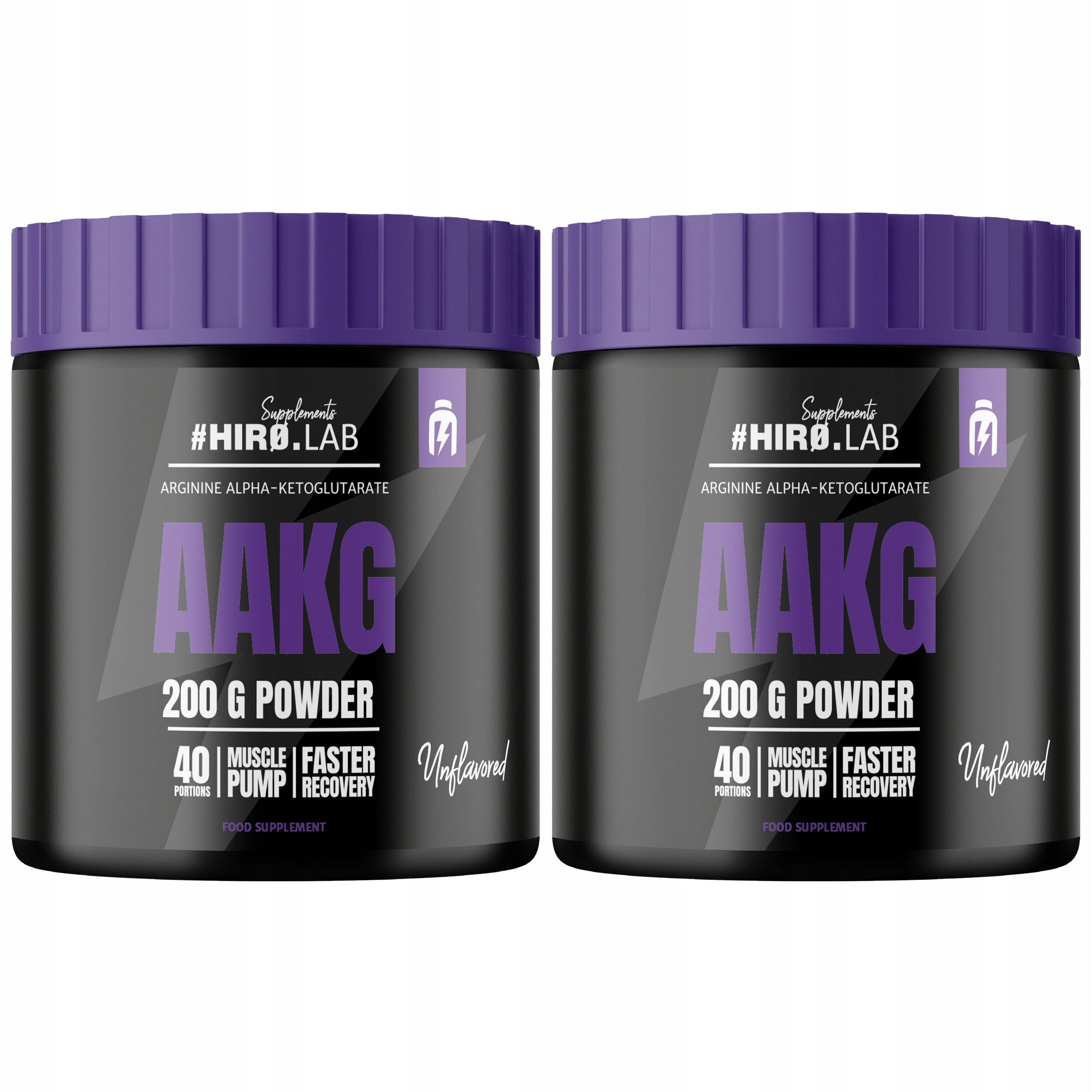 2x AAKG Pre-Workout Pump Arginine 200 g Strong L-Arginine Natural Hi