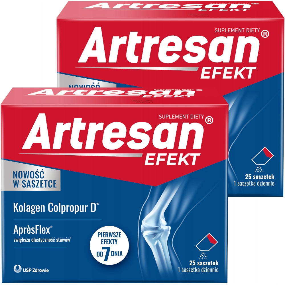 2x ARTRESAN Effect for joints collagen 25 sachets
