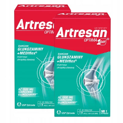 2x ARTRESAN OPTIMA One a day 1aDAY for joints 30 tablets