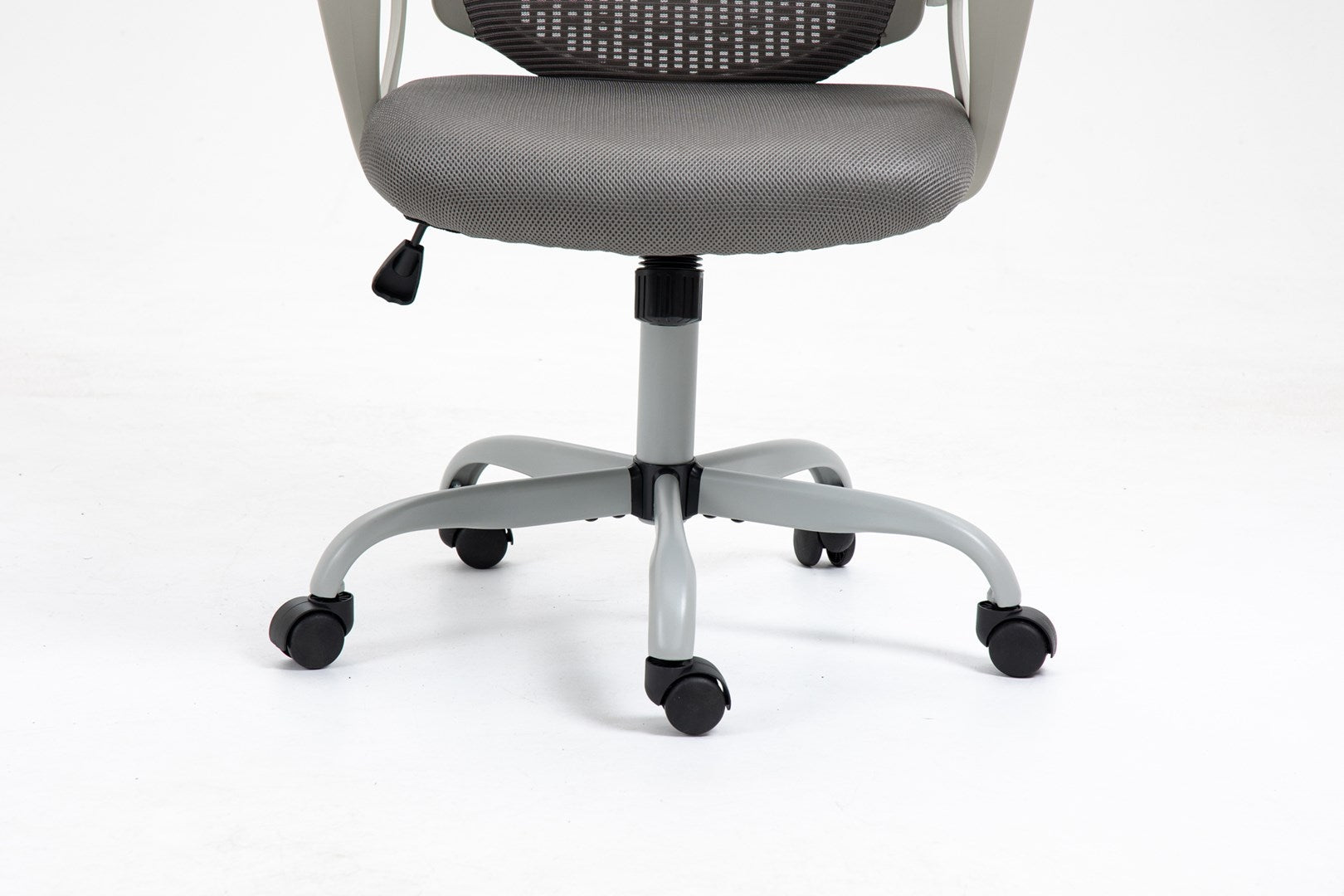 2x Activejet Office chair YK507 grey Furniture depth 49 cm