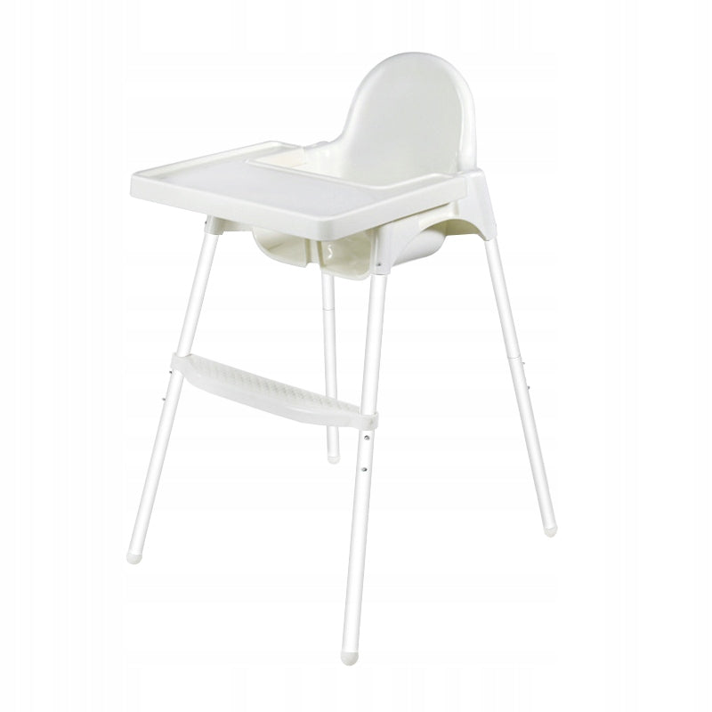 2x Adjustable Feeding Chair - White Color white