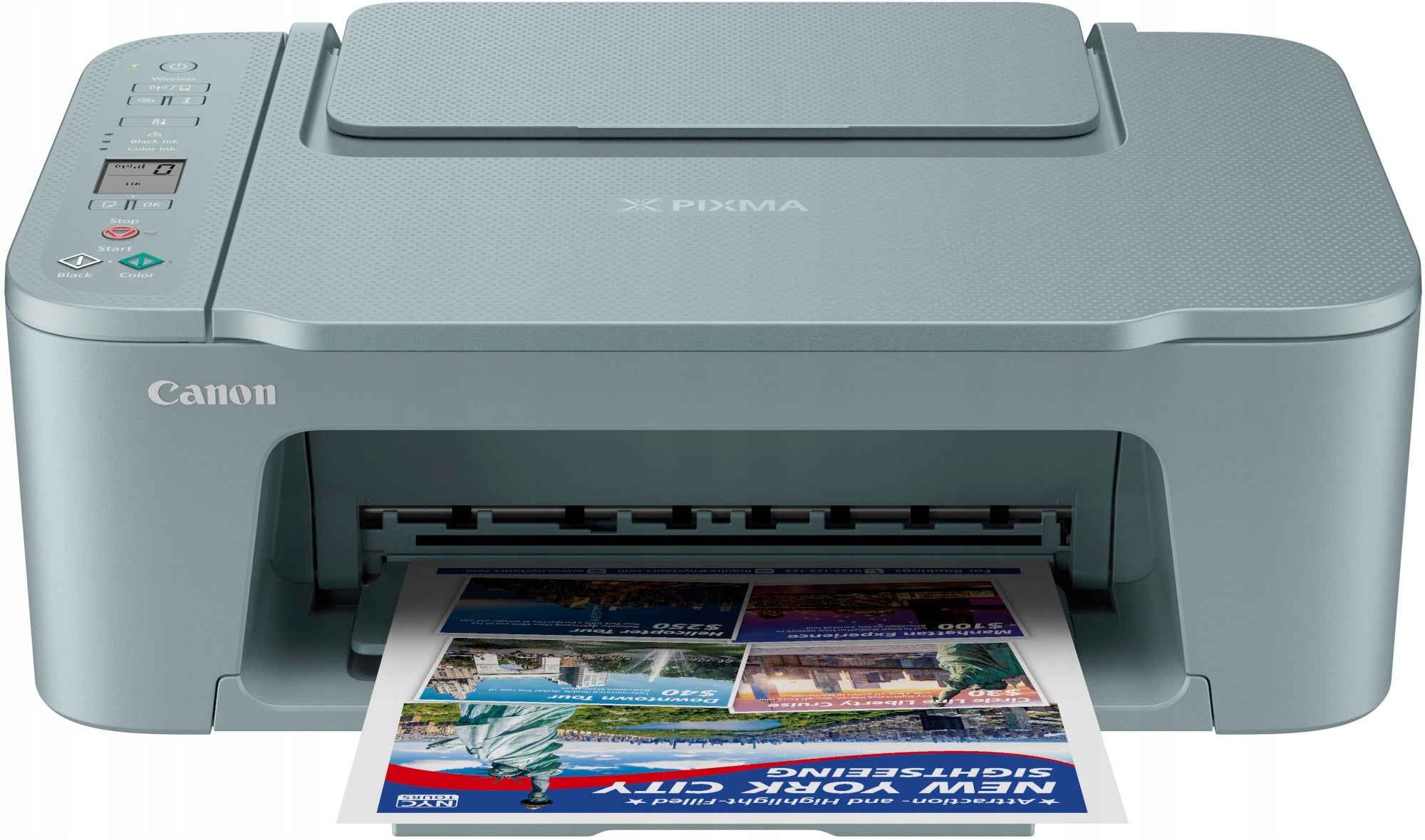2x All-in-One Printer Canon Pixma TS3752i 6671C056 Blue Model TS3752i