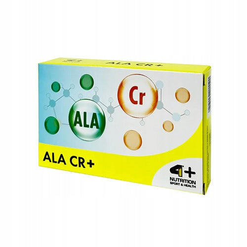 2x Alpha-Lipoic Acid ALA 600mg + Chromium 25µg Metabolism Glucose 4SN Expiration date at least six months from the date of purchase