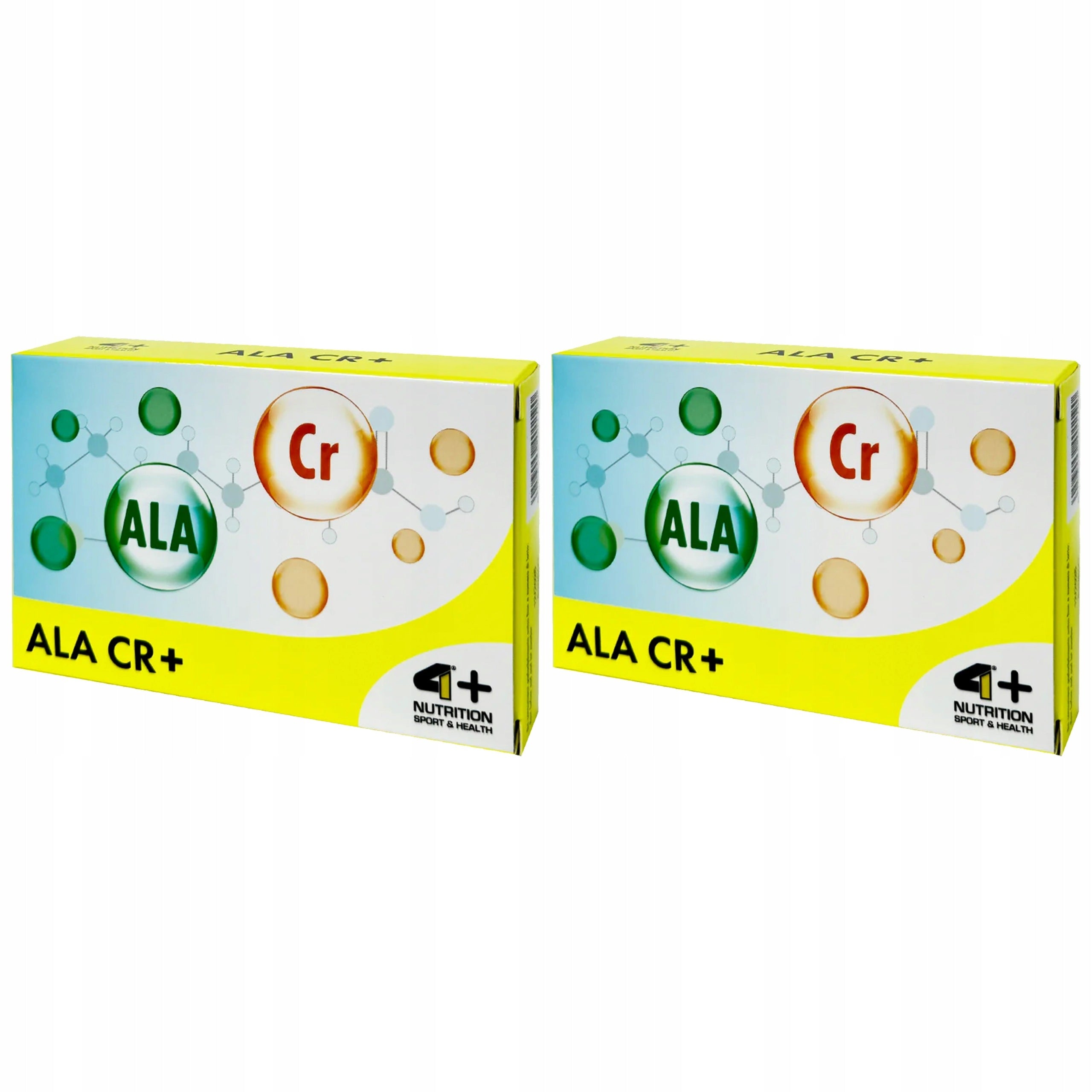 2x Alpha-Lipoic Acid ALA 600mg + Chromium 25µg Metabolism Glucose 4SN
