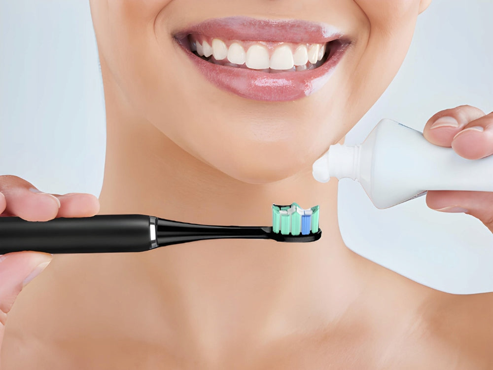 2x Alpha Sonic Toothbrush Dentipro Stb 02 Travel Case 6 Ends Brand DentiPro