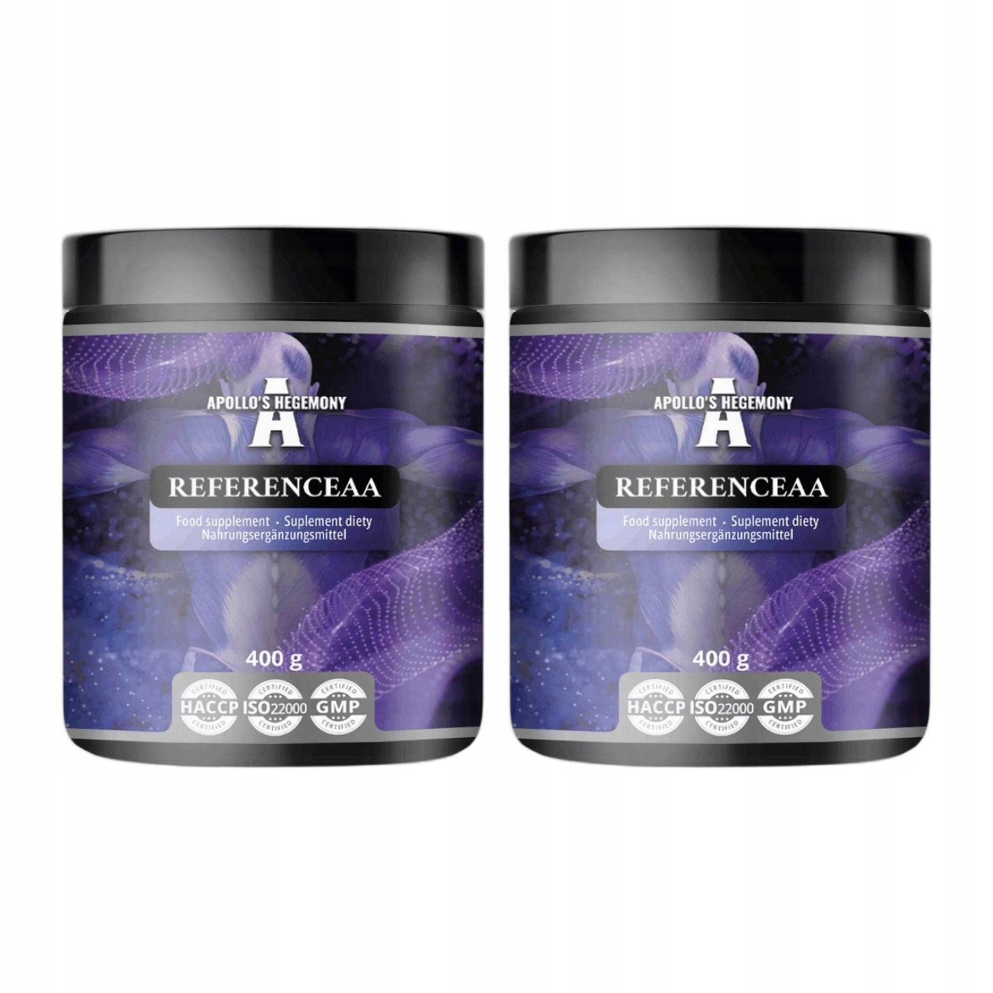 2x Apollo's Hegemony ReferencEAA 400g Powder Amino Acids EAA