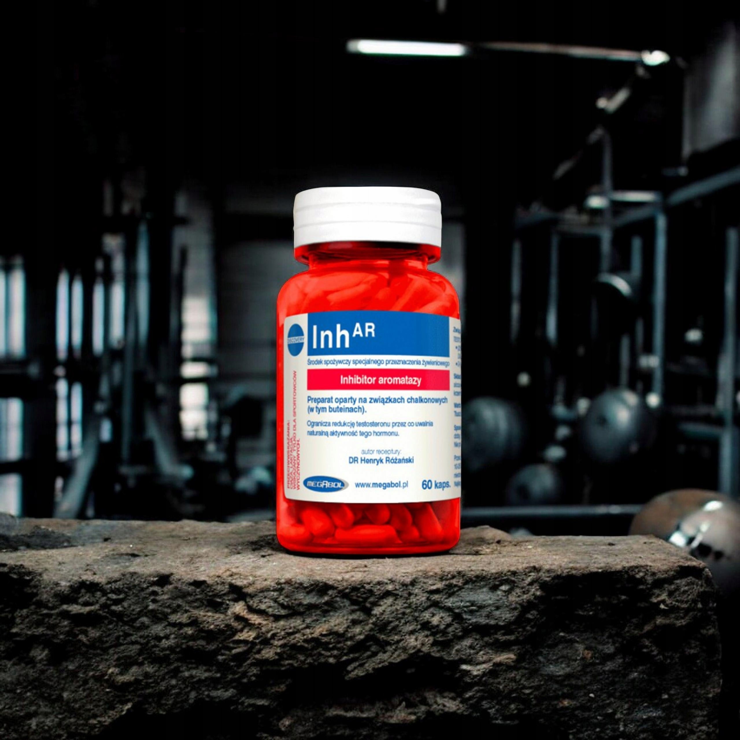 2x Aromatase Inhibitor Testosterone Booster 60 kaps Strength MEGABOL INHAR Brand Megabol