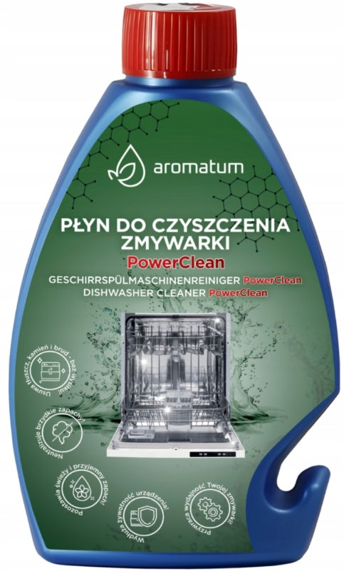 2x Aromatum Dishwasher Liquid 300 ml PowerClean Cleaning Brand Aromatum