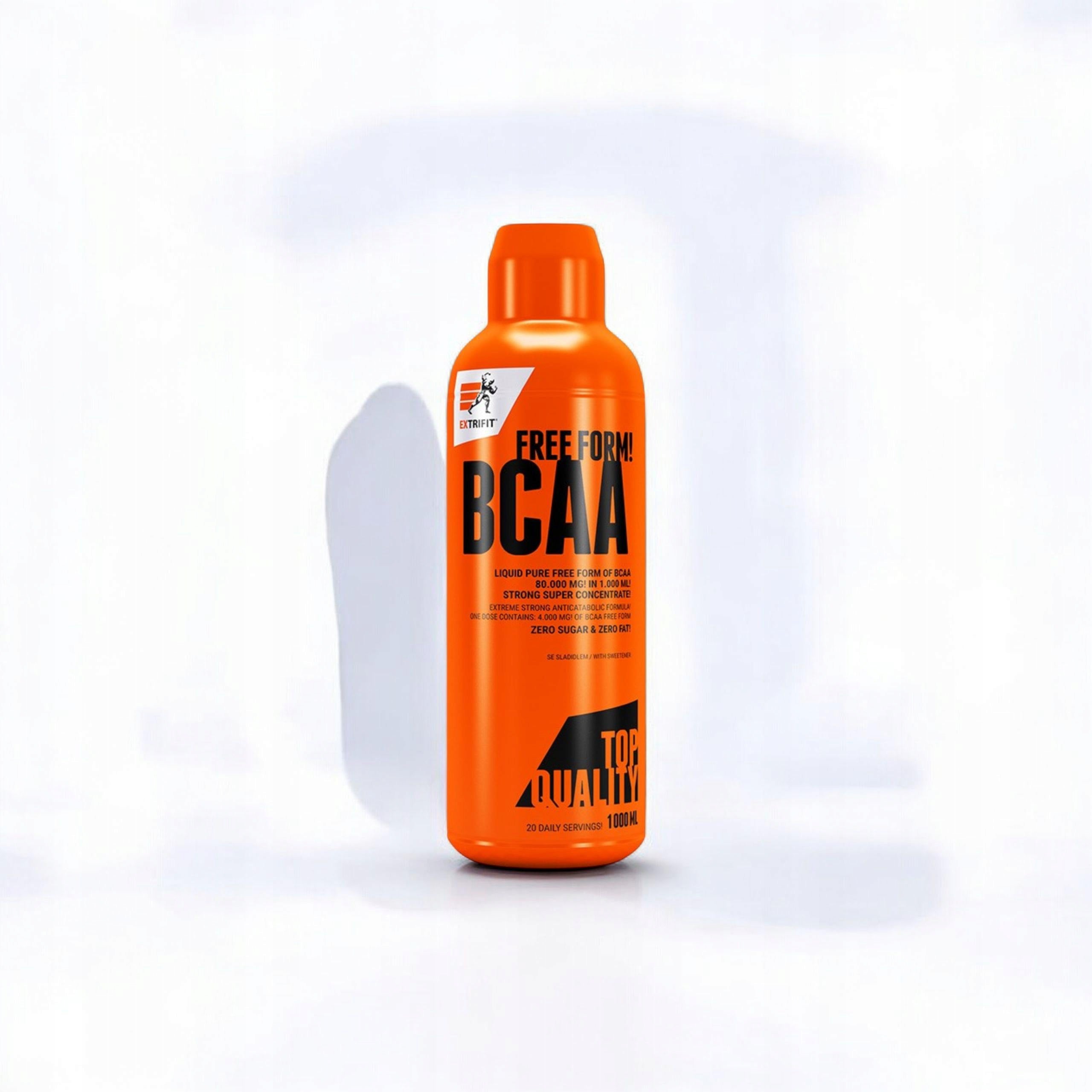 2x BCAA 80000mg Liquid branched chain amino acids strength mass 1000ml EXTRIFIT Brand Extrifit