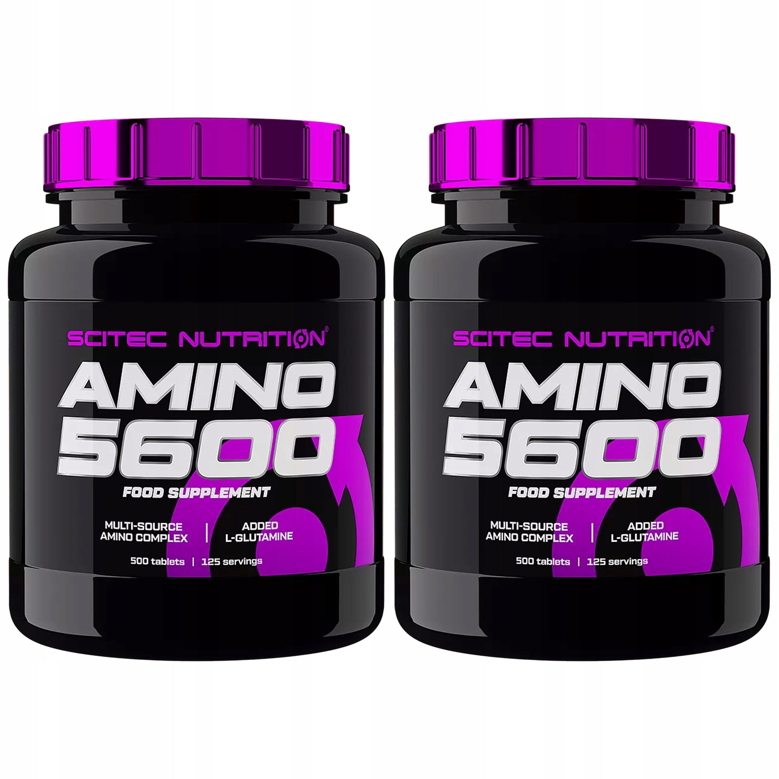 2x BCAA amino acids EAA Exogenous Muscle Regeneration 500 tablets SCITEC Ami