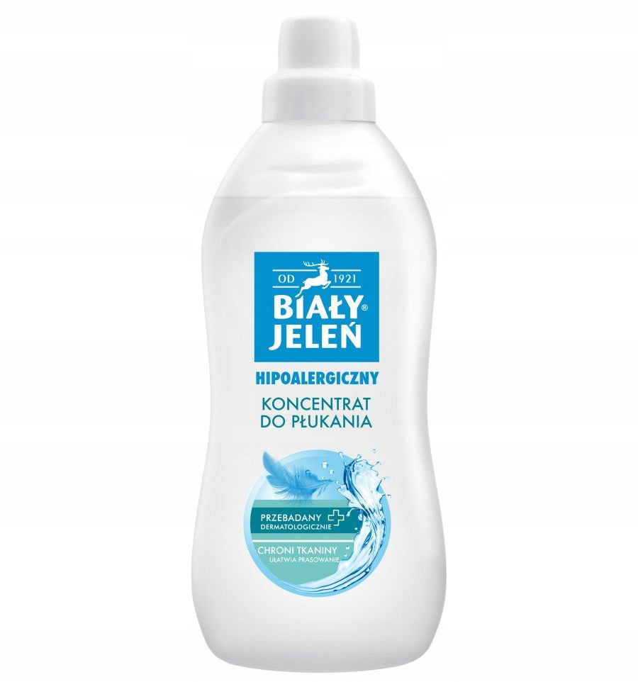 2x BIAŁY JELEŃ HYPOALLERGENIC RINSE CONCENTRATE 1L