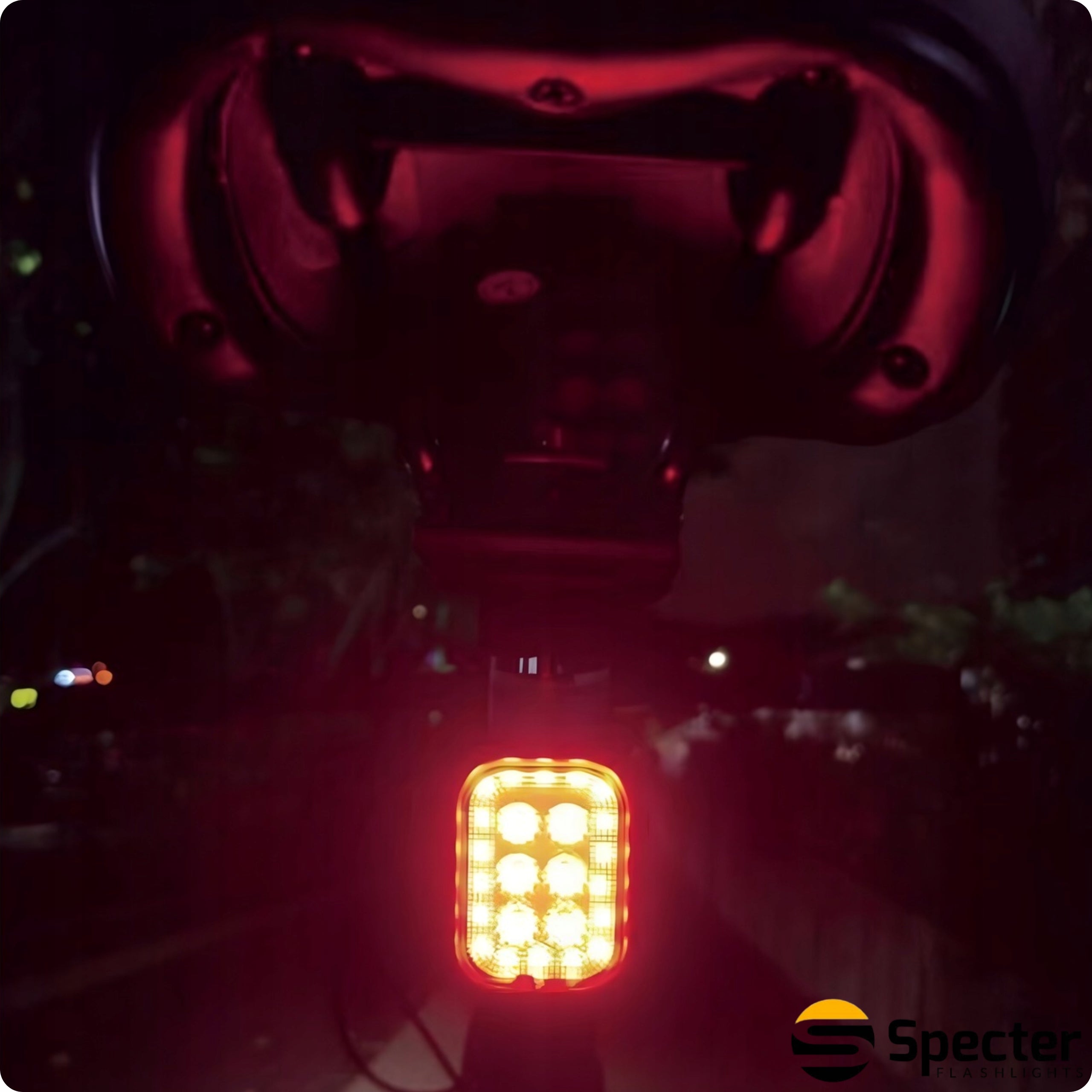 2x BICYCLE LIGHT FRONT REAR SPECTER IGO 500lm SET LIGHTING LIGHT Kind set