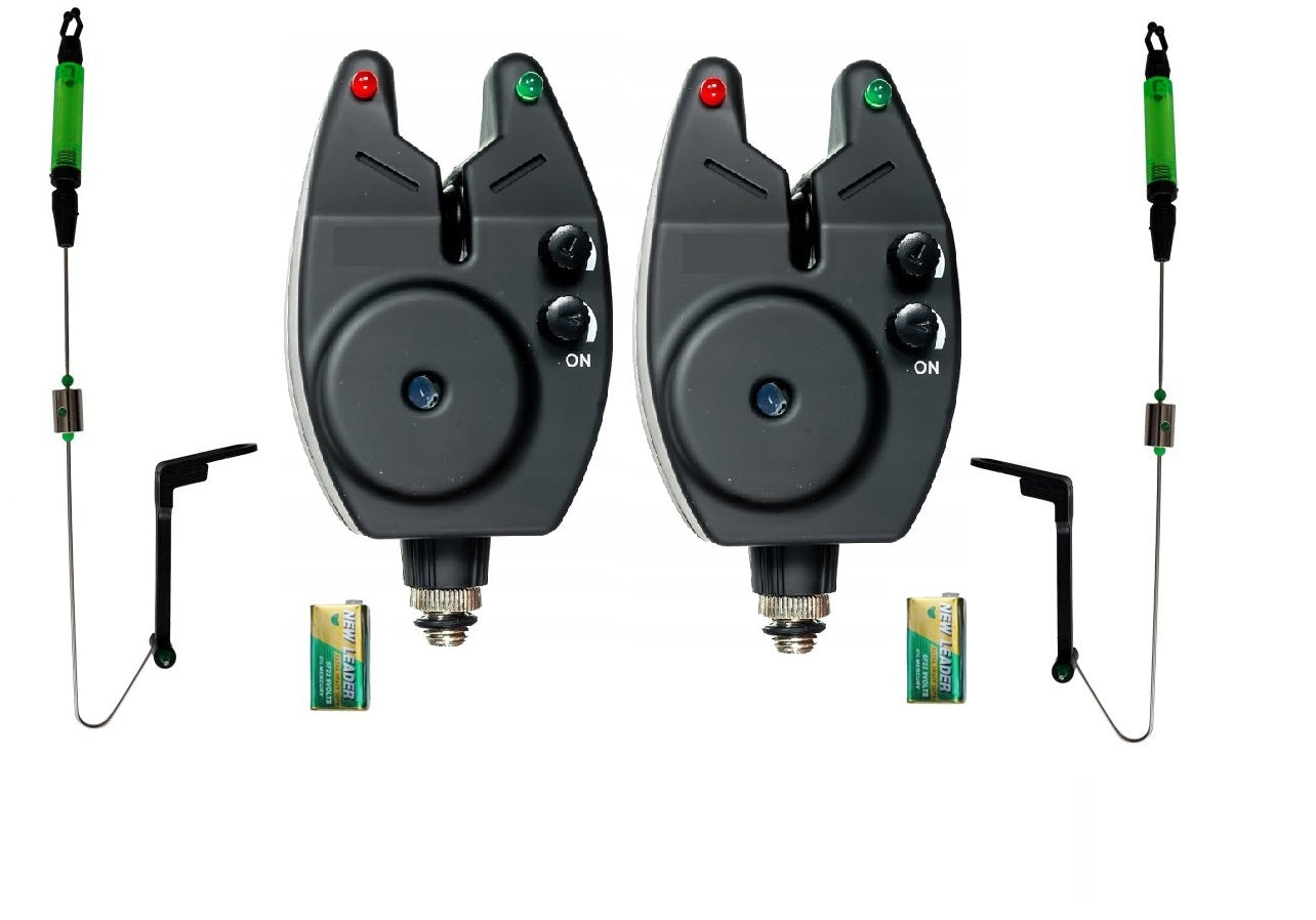 2x BITE BEACON +2x SWINGER FOR SKYLIGHT FISHING ROD