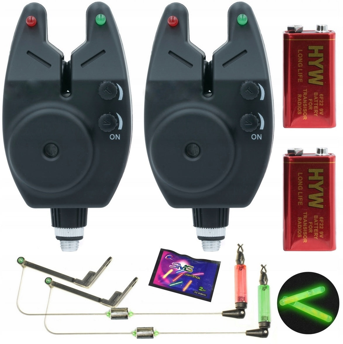 2x BITE BEACON 2x SWINGER set for ground Packaging status original
