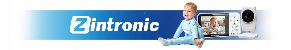 2x Baby Monitor Zintronic White Brand Zintronic
