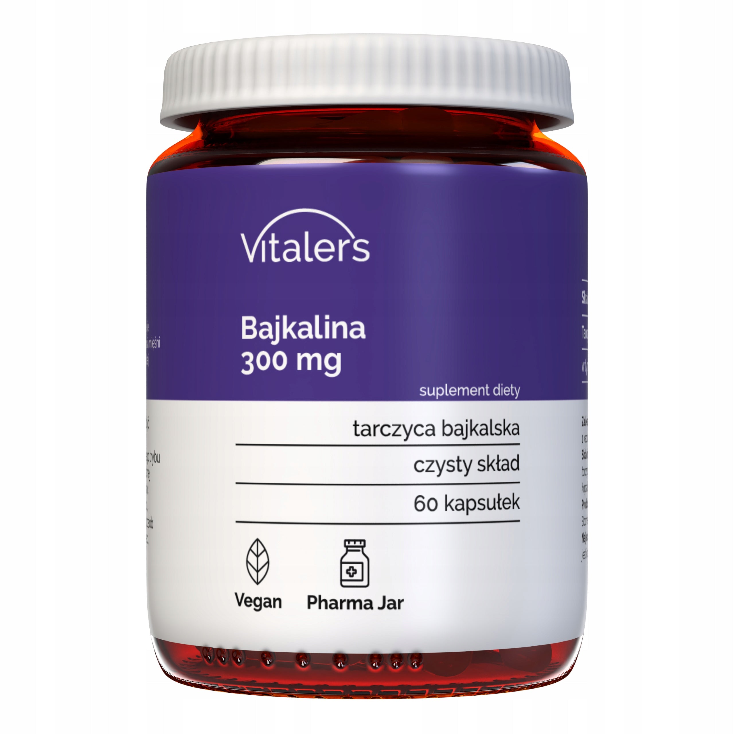 2x Baikal Thyroid Baikal Extract Joints Muscles Antioxidant 60 kaps Manufacturer code VIT-0745