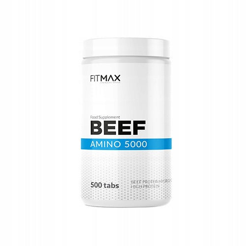 2x Beef Amino 5000 Beef Protein Hydrolysate 500 Tablets High Biofits Expiration date at least six months from the date of purchase