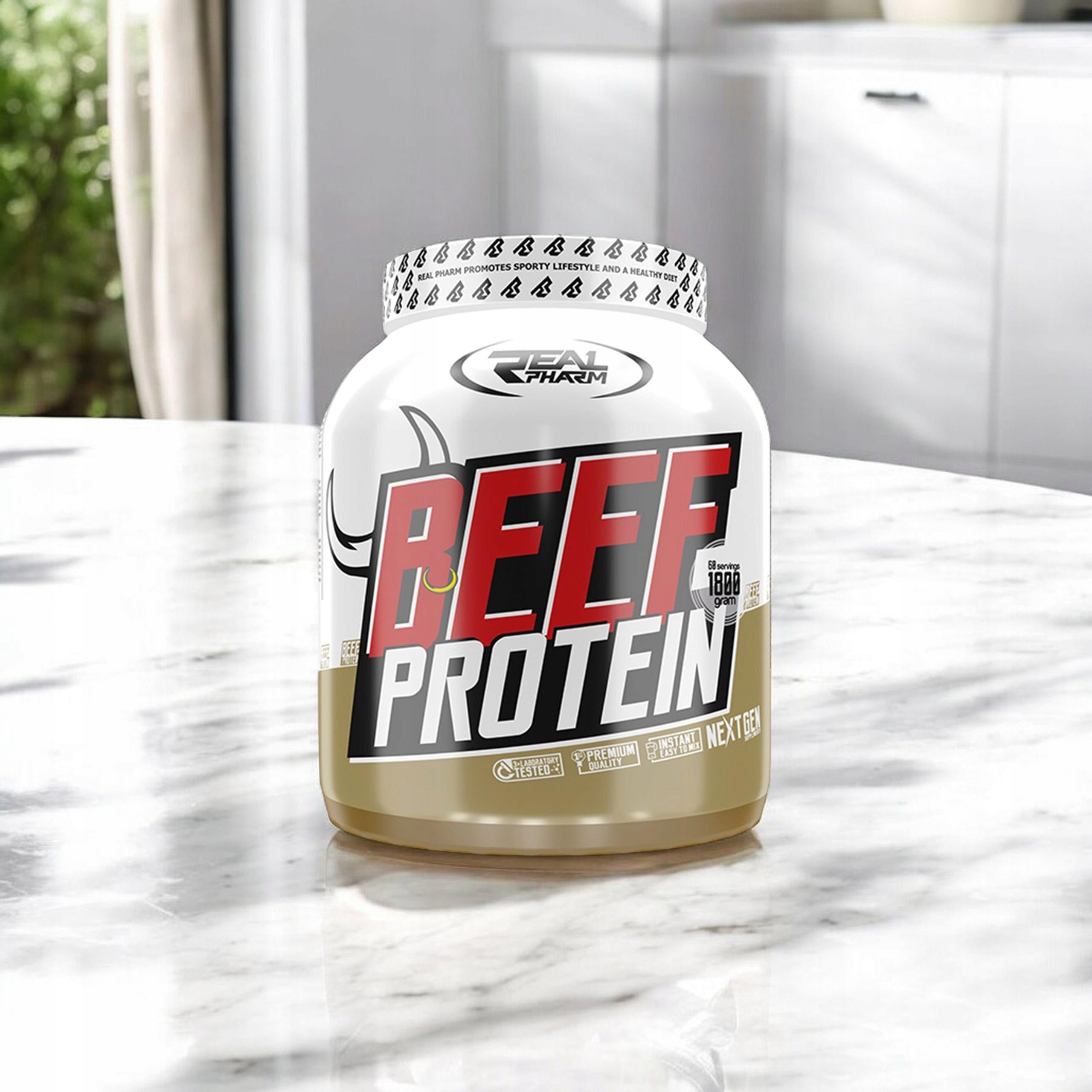 2x Beef Protein REAL PHARM BCAA Regeneration Beef Protein Conditioner Mass Name other