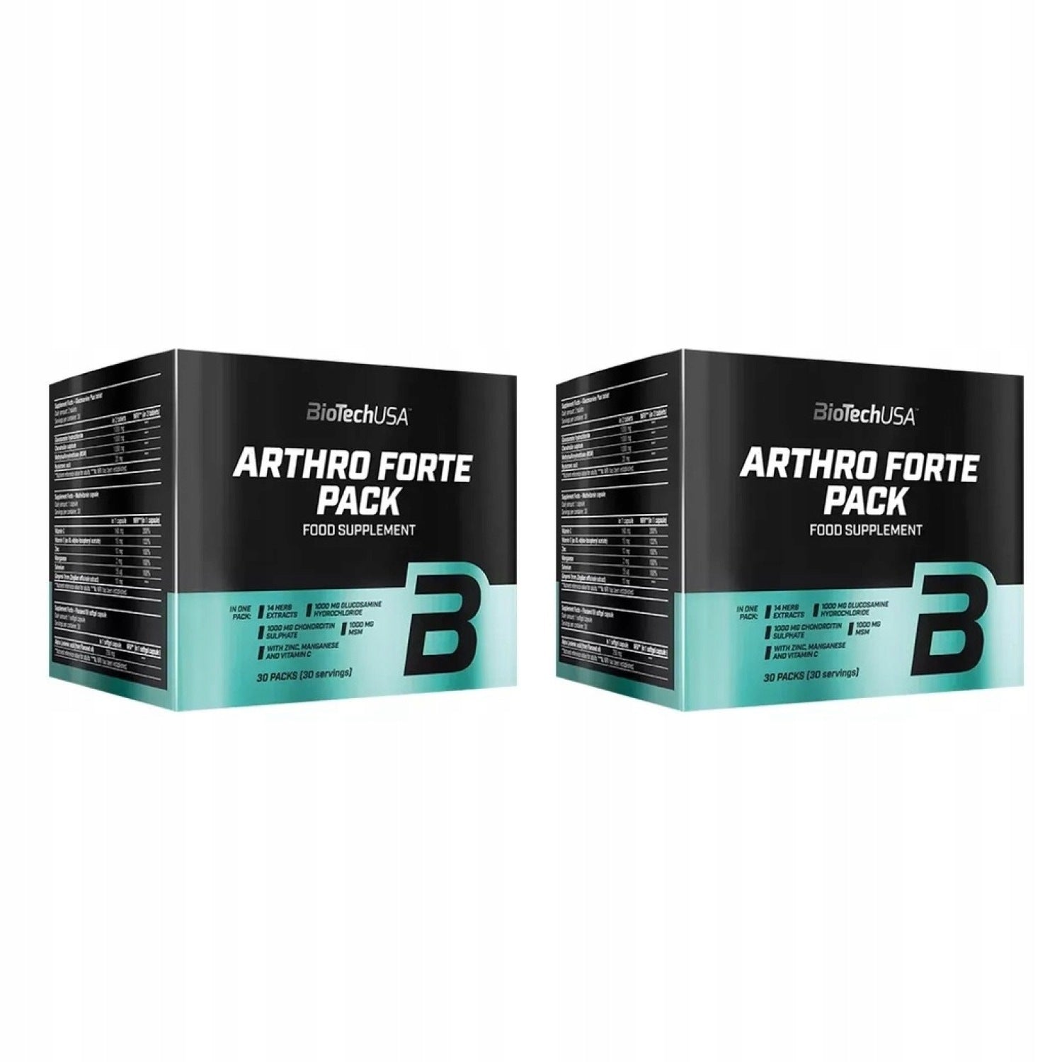 2x BioTech USA Arthro Forte Pack of 30