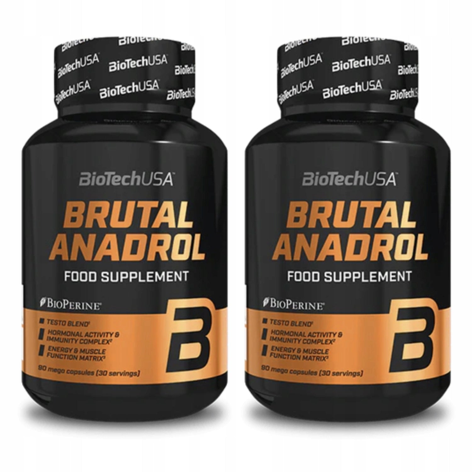 2x BioTech USA Brutal Anadrol 90 capsules