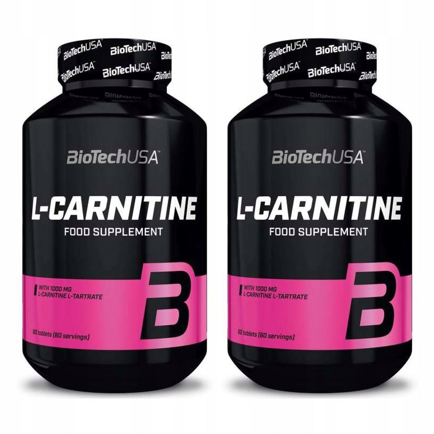 2x BioTech USA L-Carnitine 60 tablets