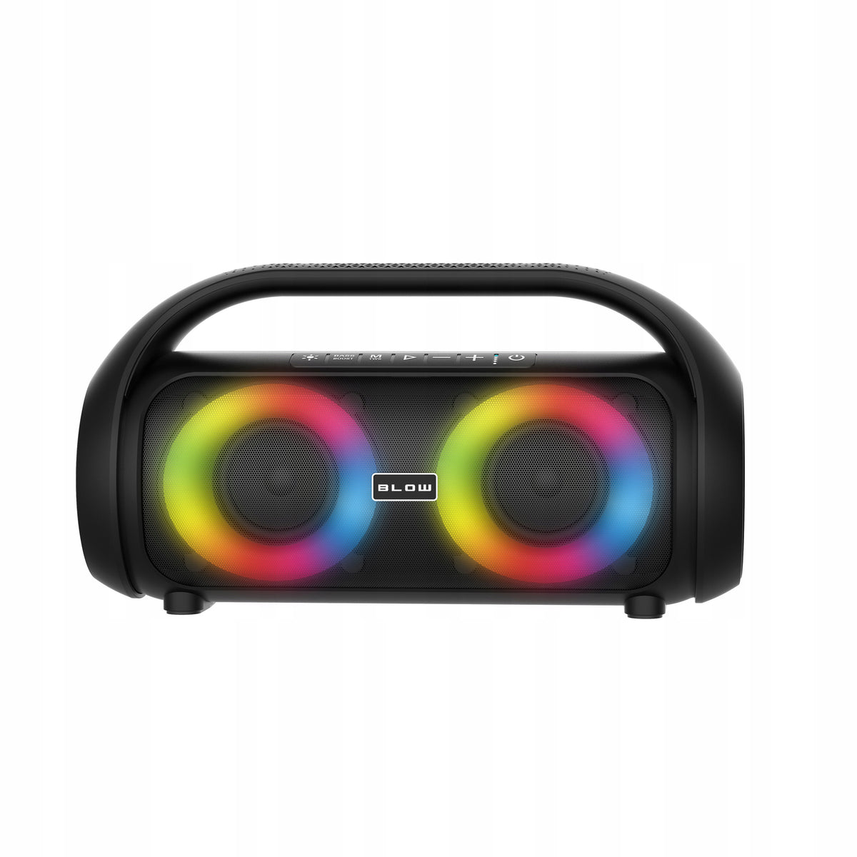 2x Bluetooth Speaker Portable Boombox Soundwave Wireless 80w Black Brand Blow
