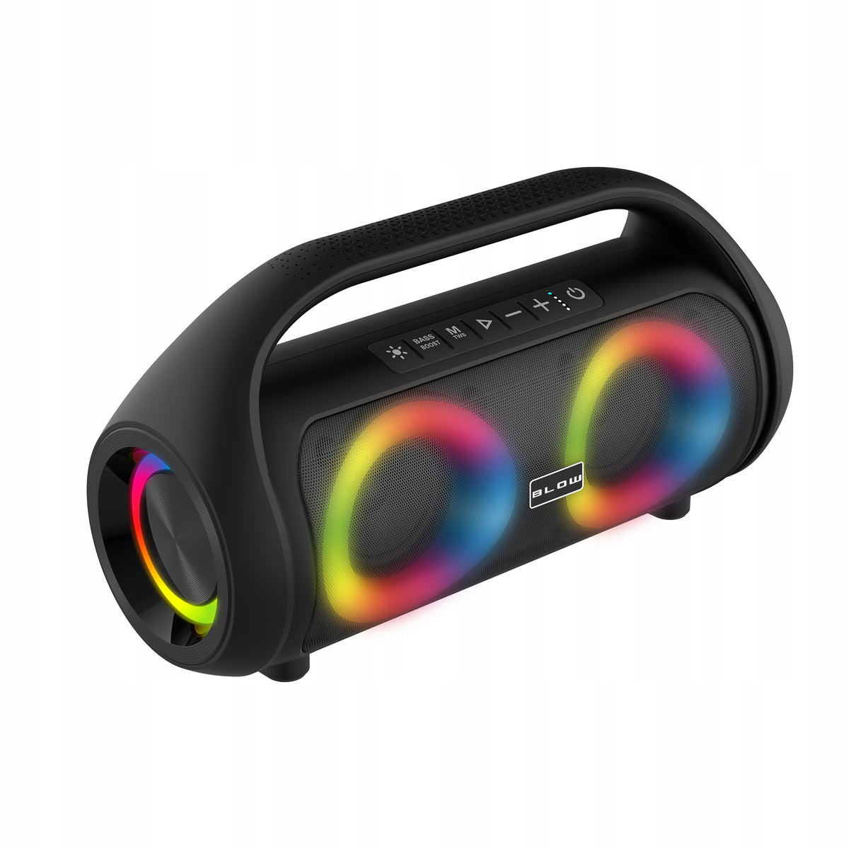 2x Bluetooth Speaker Portable Boombox Soundwave Wireless 80w Black Model Soundwave