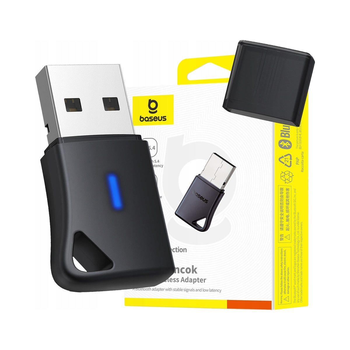 2x Bluetooth adapter 5.4 to 5 devices 20m