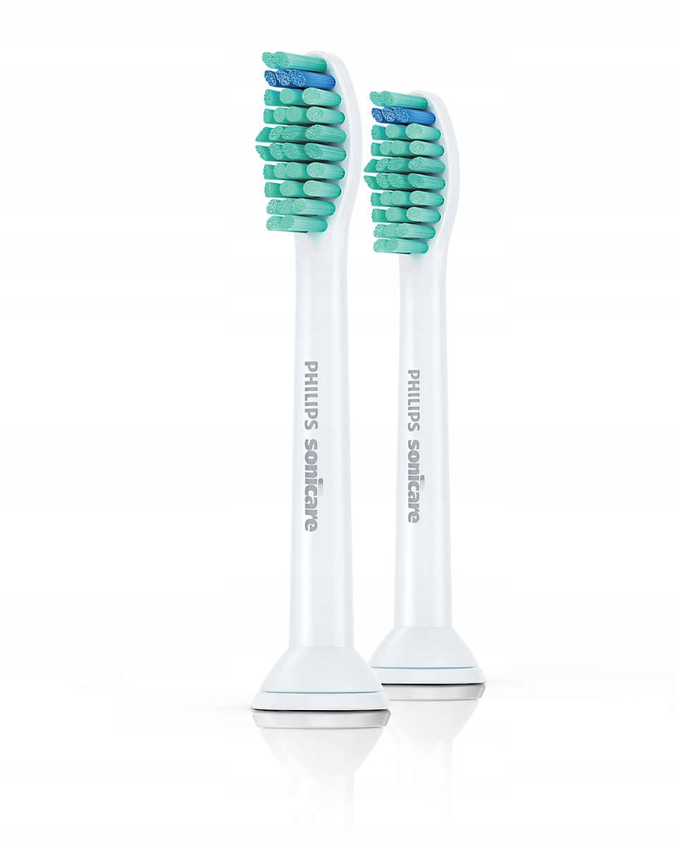 2x Brush tips white Philips Sonicare C1 ProResults HX6012