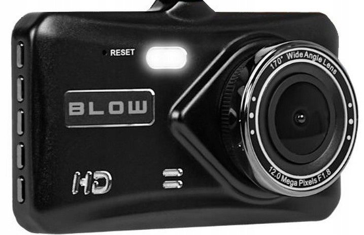 2x CAMERA FRONT REAR VIDEO RECORDER PARKING SET FULL HD MICROPHONE Manufacturer code Rejestrator video BLOW BLACKBOX DVR F800 FHD