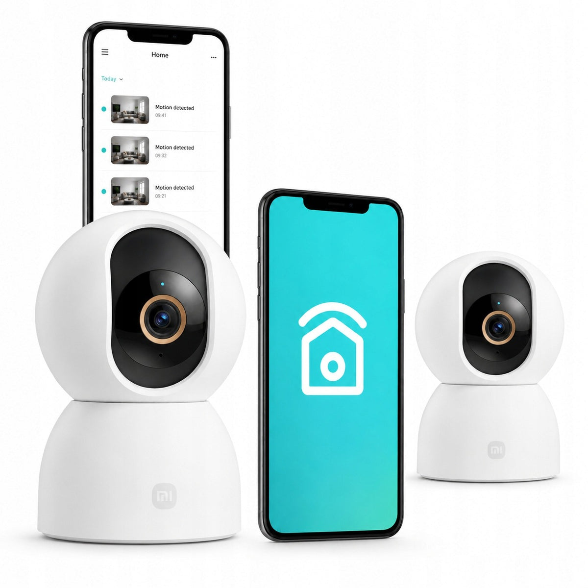 2x CAMERA INDOOR CAMERA FOR HOME OFFICE MONITORING XIAOMI ROTATING