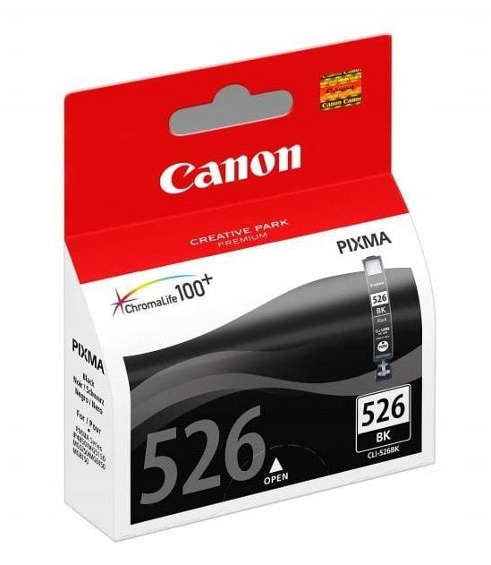 2x CANON CLI-526BK BLACK ink