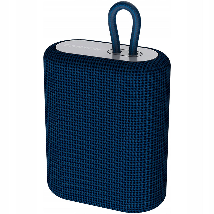 2x CANYON Bluetooth Speaker BSP-4 5W FM Radio Blue Brand Canyon