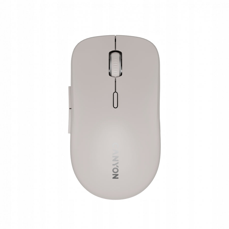 2x CANYON Wireless Mouse MW-12 Two Modes Beige