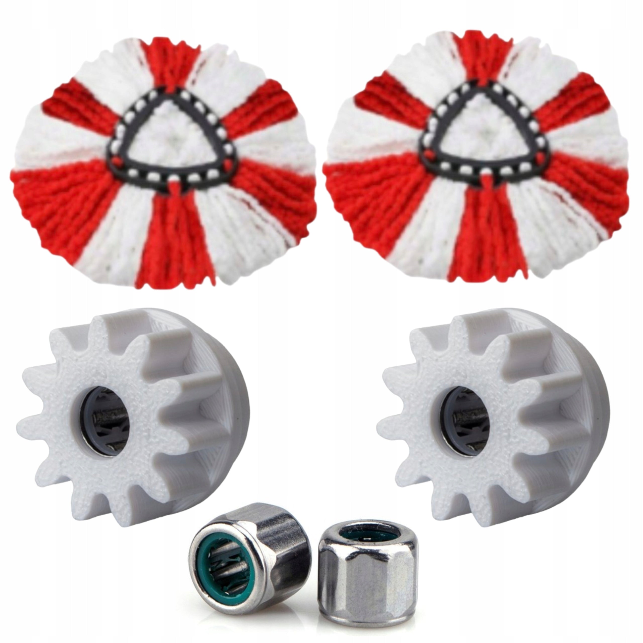 2x CARTRIDGE + 2x SPROCKET O-RING BEARING for Vileda Rotary Mop