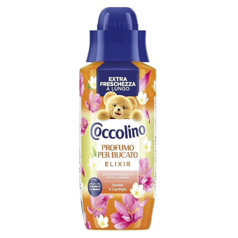 2x COCCOLINO LAUNDRY PERFUME SANDALWOOD AND HONEYSUCKLE 342ml